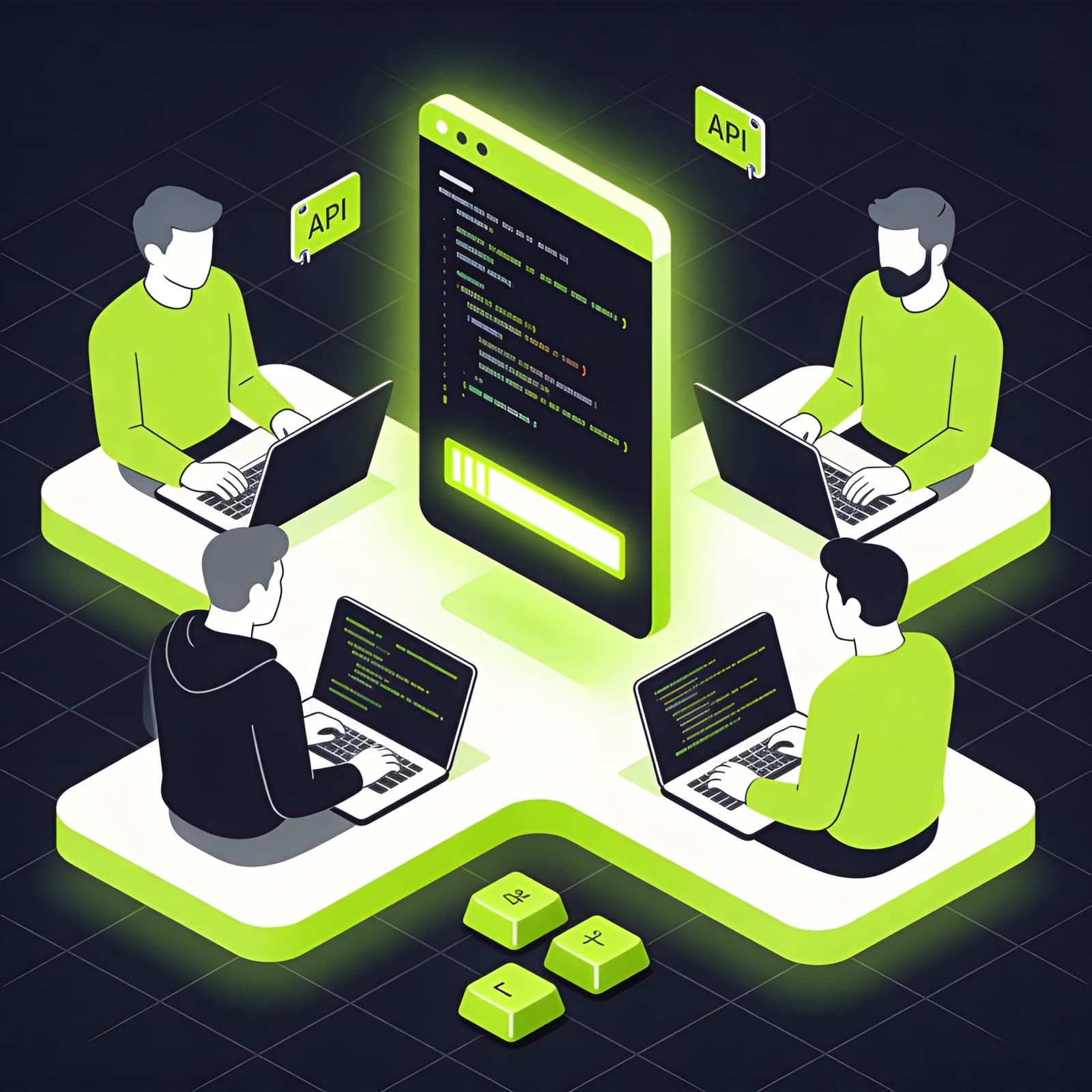 Команда разработчиков работает с Claude Code: общий баланс организации и отдельные API-ключи